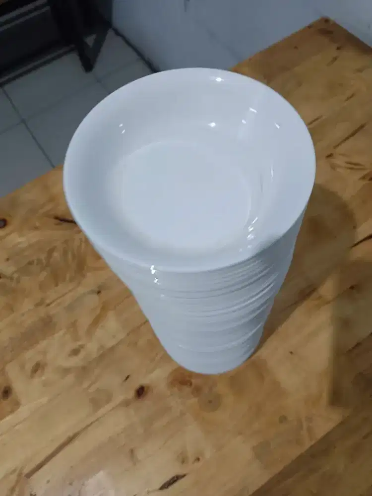 Piring Melamine Putih kecil