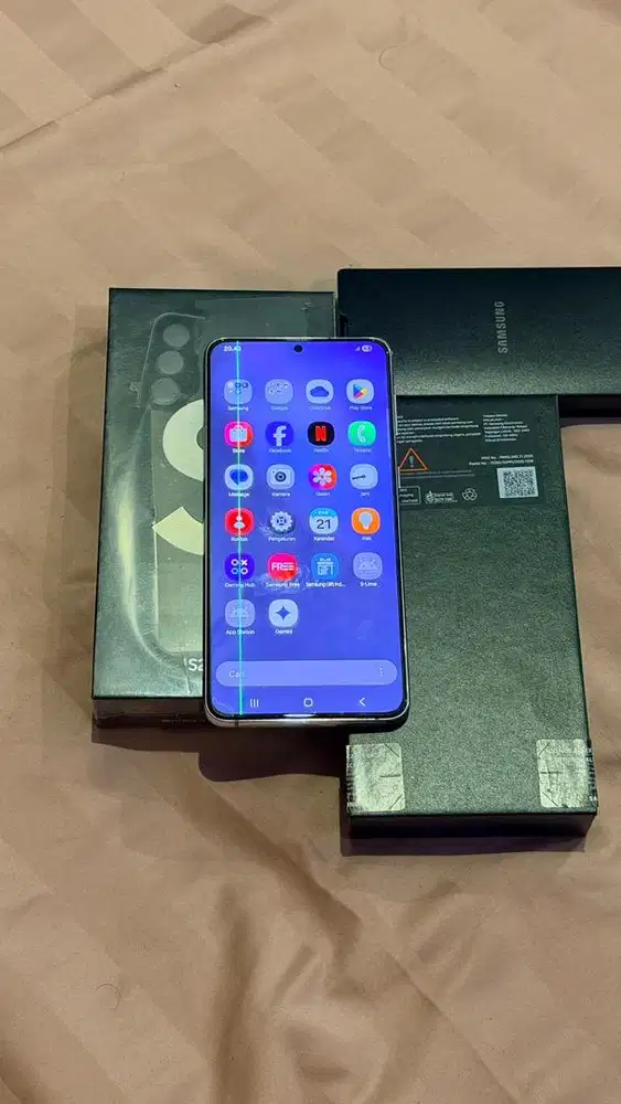 Samsung S21 Plus Silver 8/256GB SEIN Lengkap