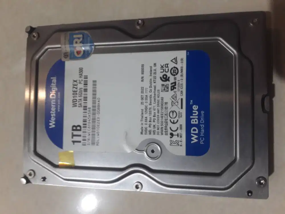 Hardisk HDD WD Blue 1 TB