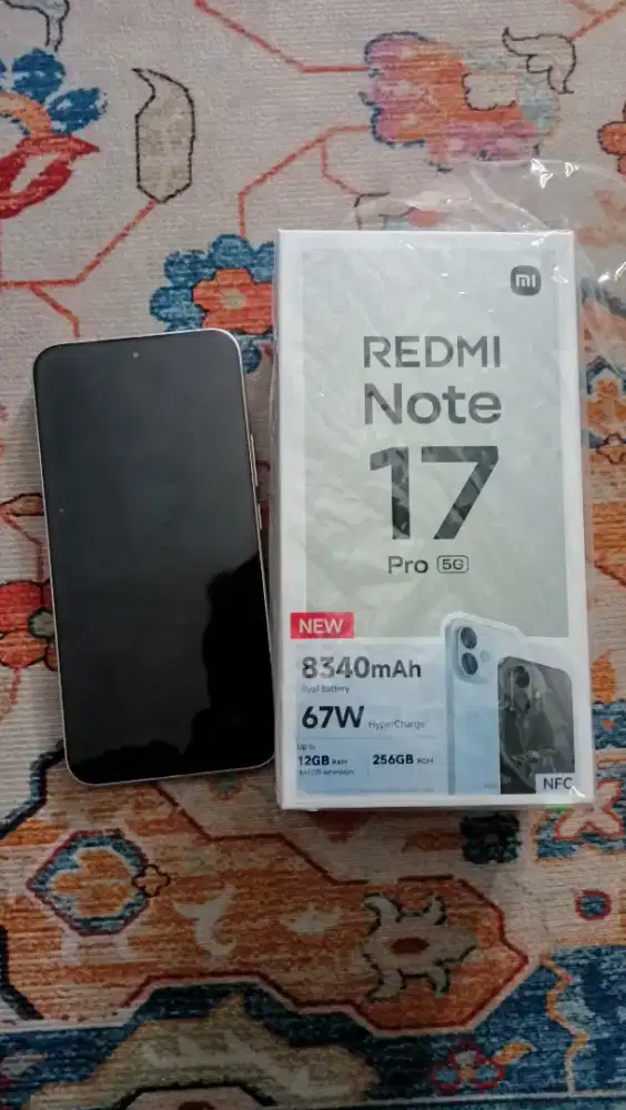Jual aja nih Xiaomi Redmi note 17 pro 5g 6/256
