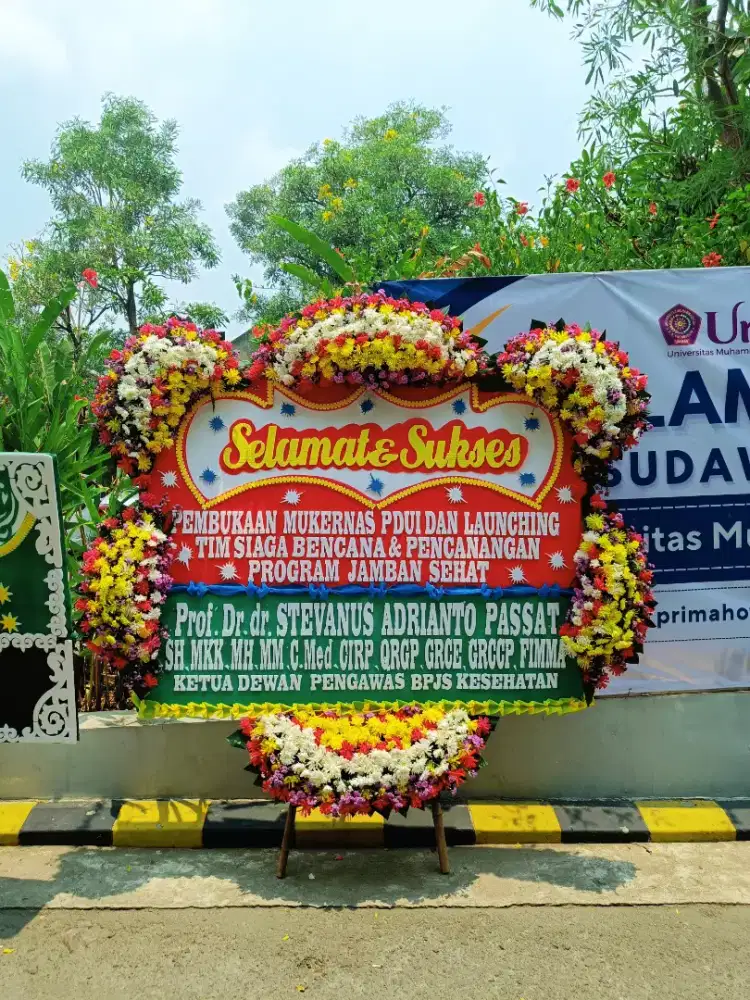PAPAN KARANGAN BUNGA EKSLUSIF & ESTETIK_TERJANGKAU MURAH