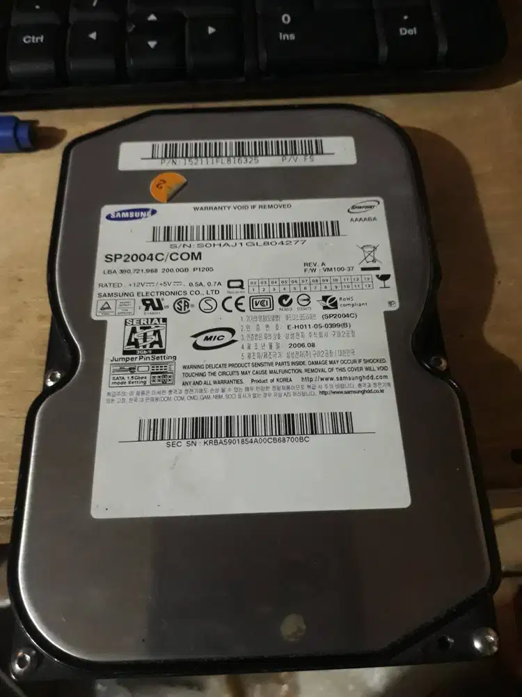 Hardisk HDD Samsung 200gb