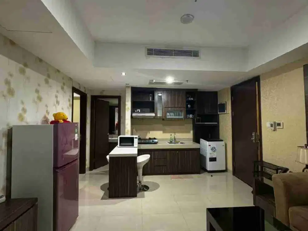 Disewakan U Residence Tower 2 2 Bedroom Full Furnished Bagus Connecting Supermal Karawaci.