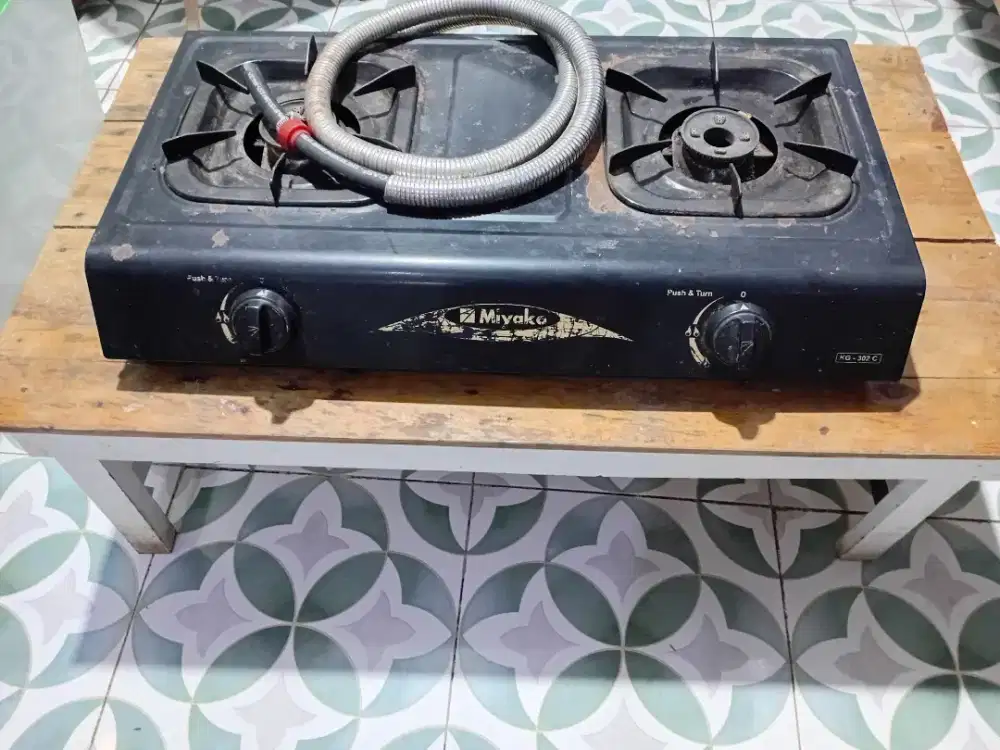 Dijual kompor miyako 2 tungku