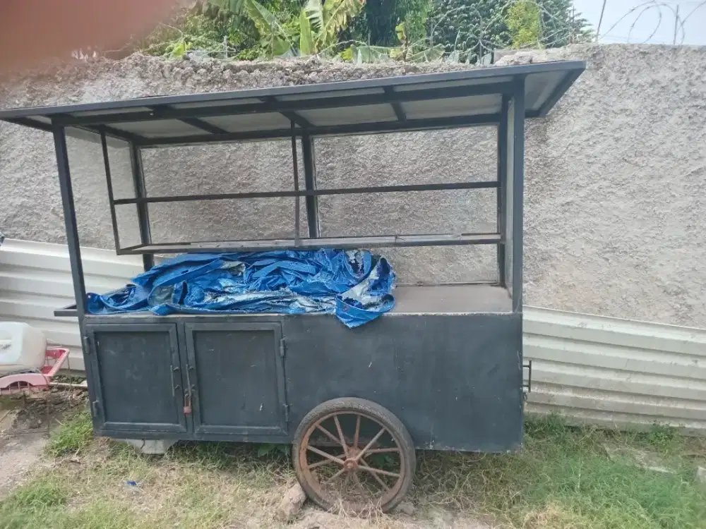 Gerobak bekas untuk jualan