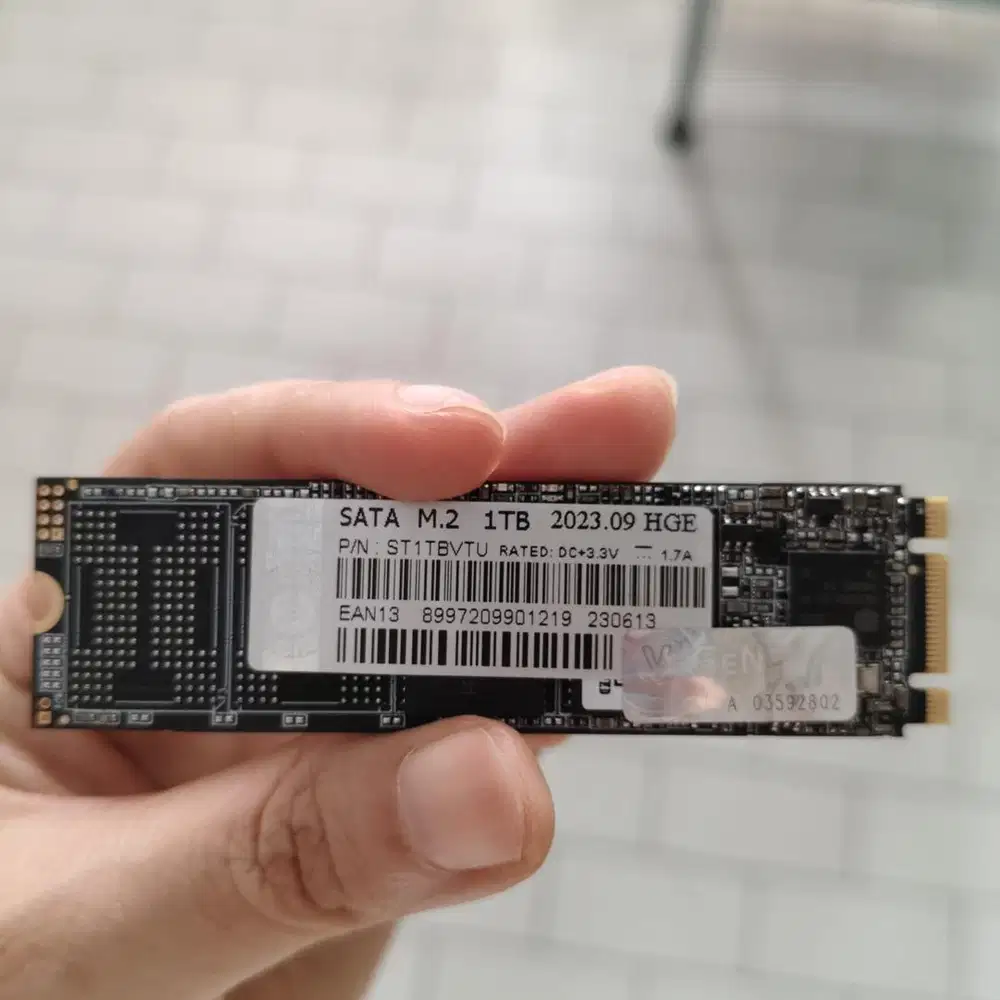 SSD SATA M.2 1TB VGEN Mulus Kayak Baru