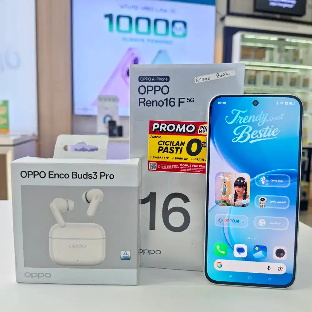 Oppo reno 16F 5G ram 8/128