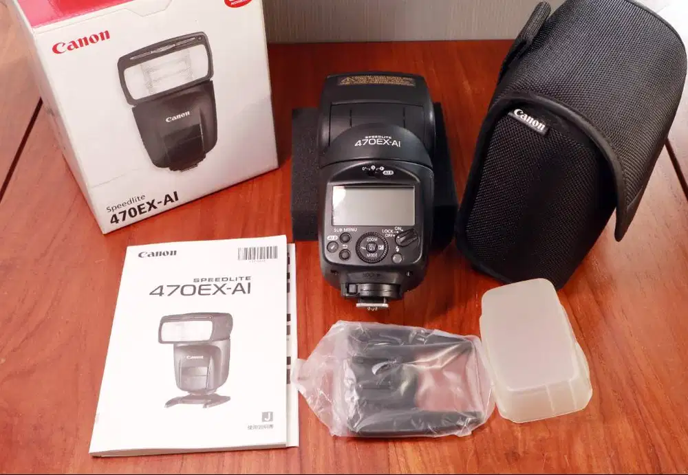 Flash Canon 470EX-AI Mulus Normal Speedlite 470EX AI