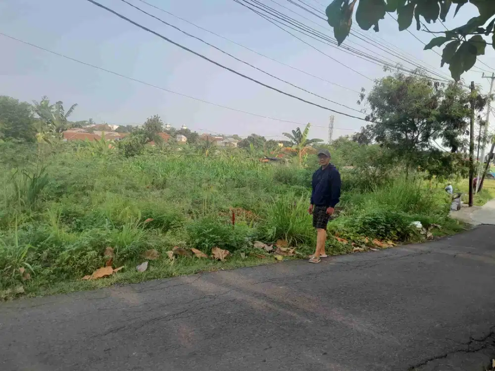 Di jual tanah strategis 326m di bubulak bogor kota, hrg nego.