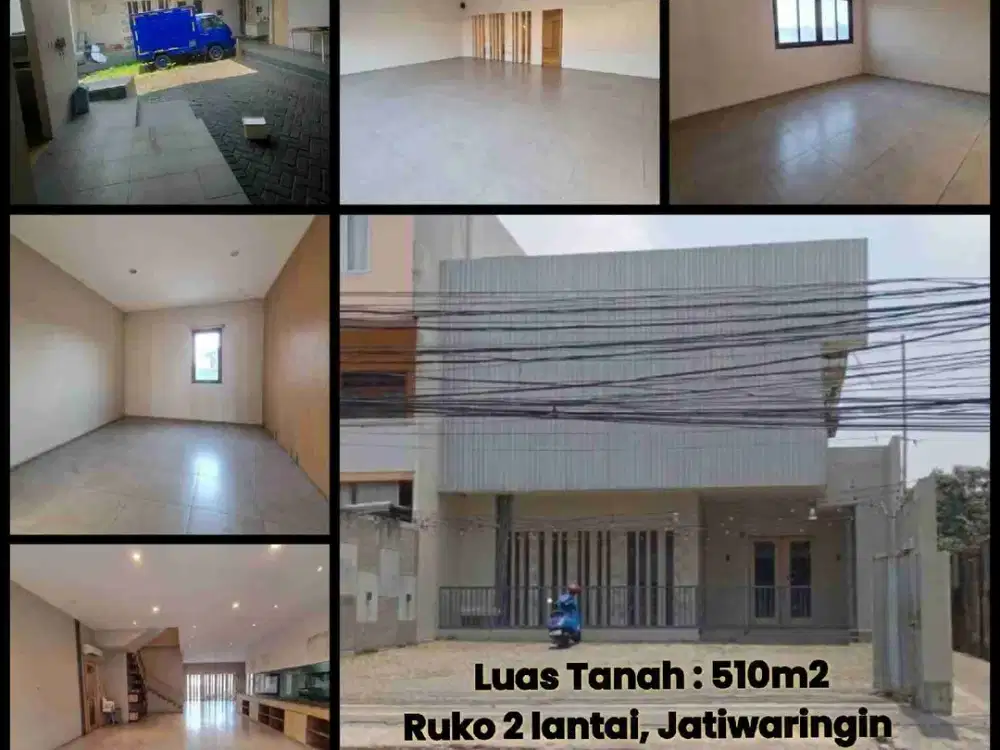 Ruko 2 lantai 510m2 Jatiwaringin Sewa Cepat