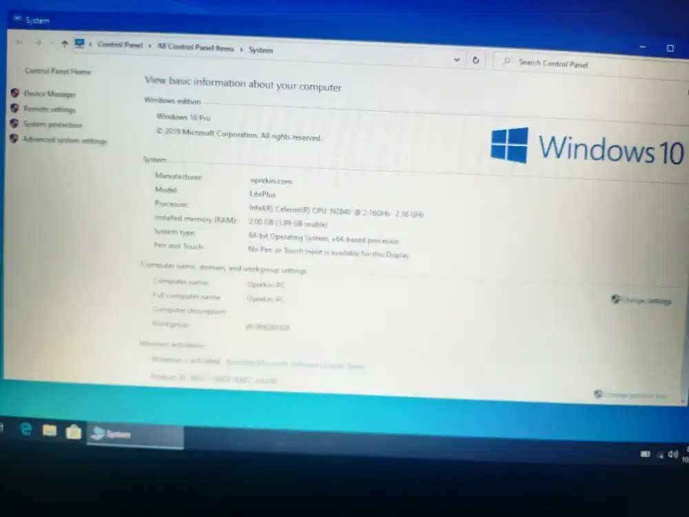 Asus x453m celeron 2/1tb
