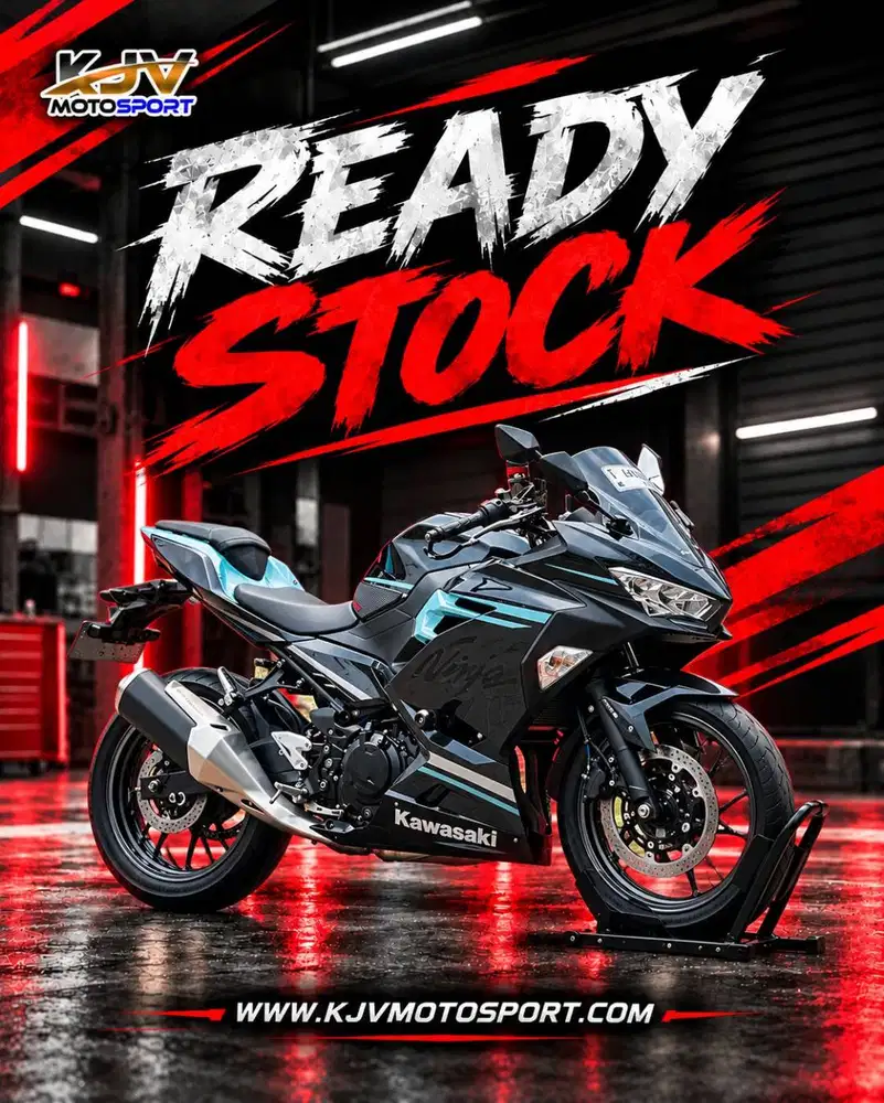 KAWASAKI NEW NINJA 250 FI ABS MDP KEYLESS 2020 HITAM KM LOW PAJAK ON