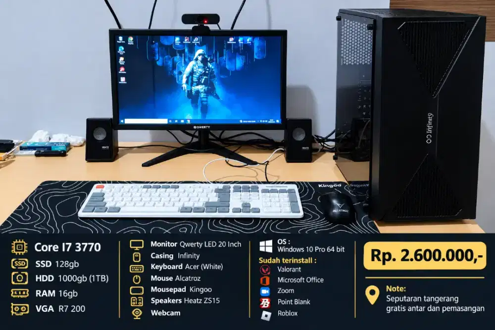 Komputer Fullset I7 3770
