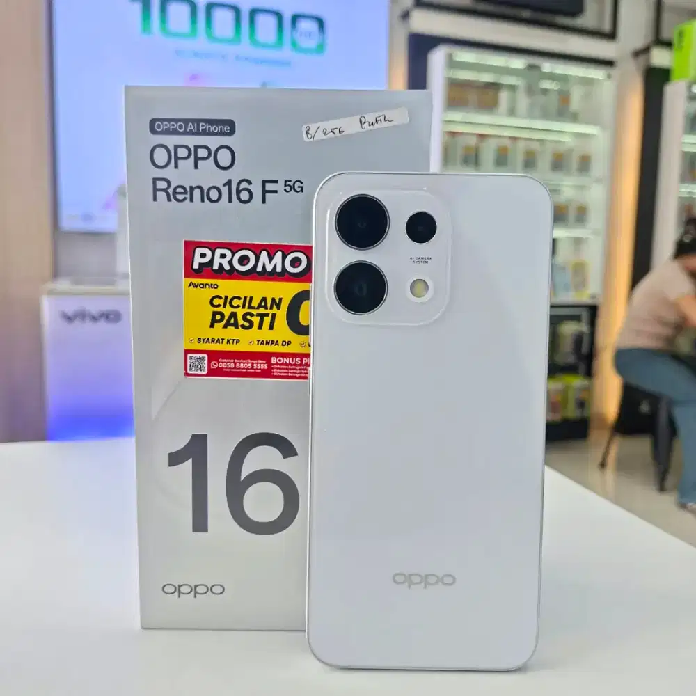 OPPO RENO 16F 5G KREDIT BUNGA 0%