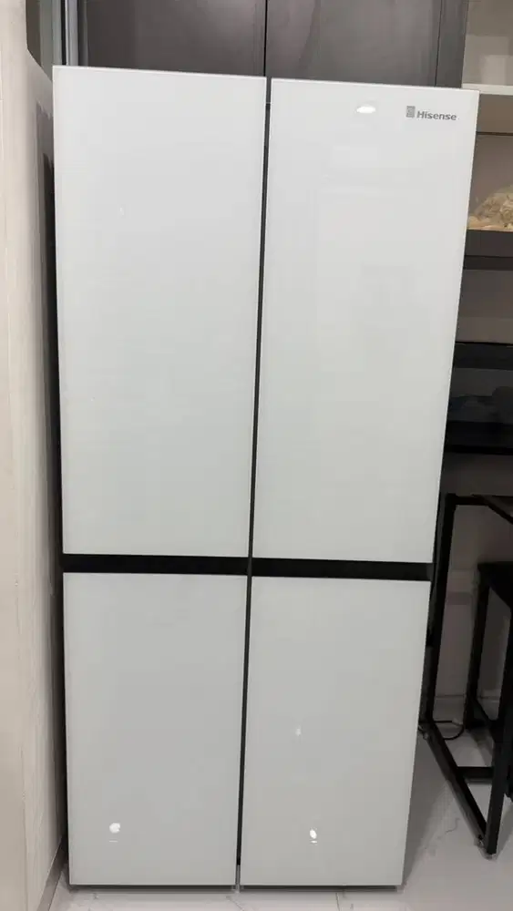 Kulkas Hisense 4 Pintu 507 Liter – White Silver
