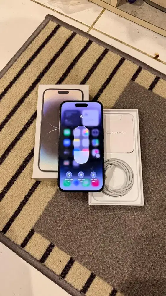 Dijual Iphone 14 Pro 128GB Black Terdaftar Lengkap