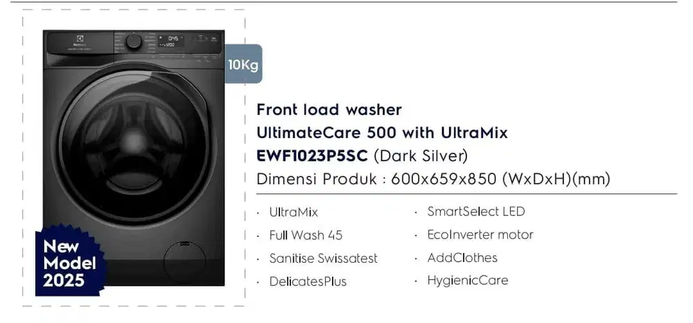 Mesin cucu ELECTROLUX