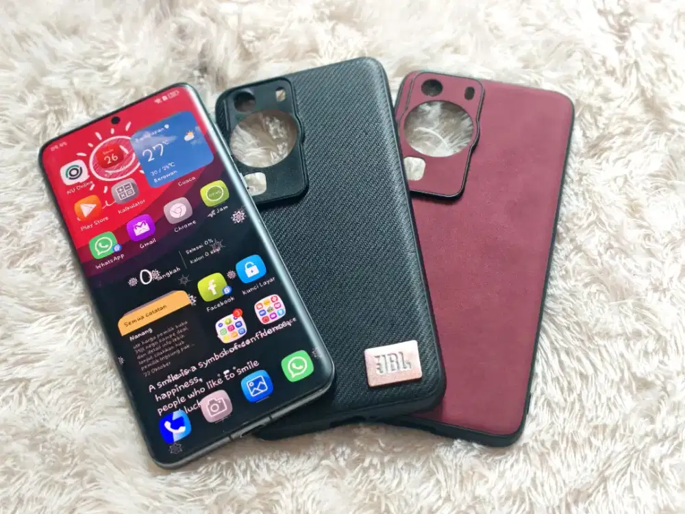 Huawei P60 Pro Kunlun Glass 8/256Gb Jaringan Aman All Operator Fullset