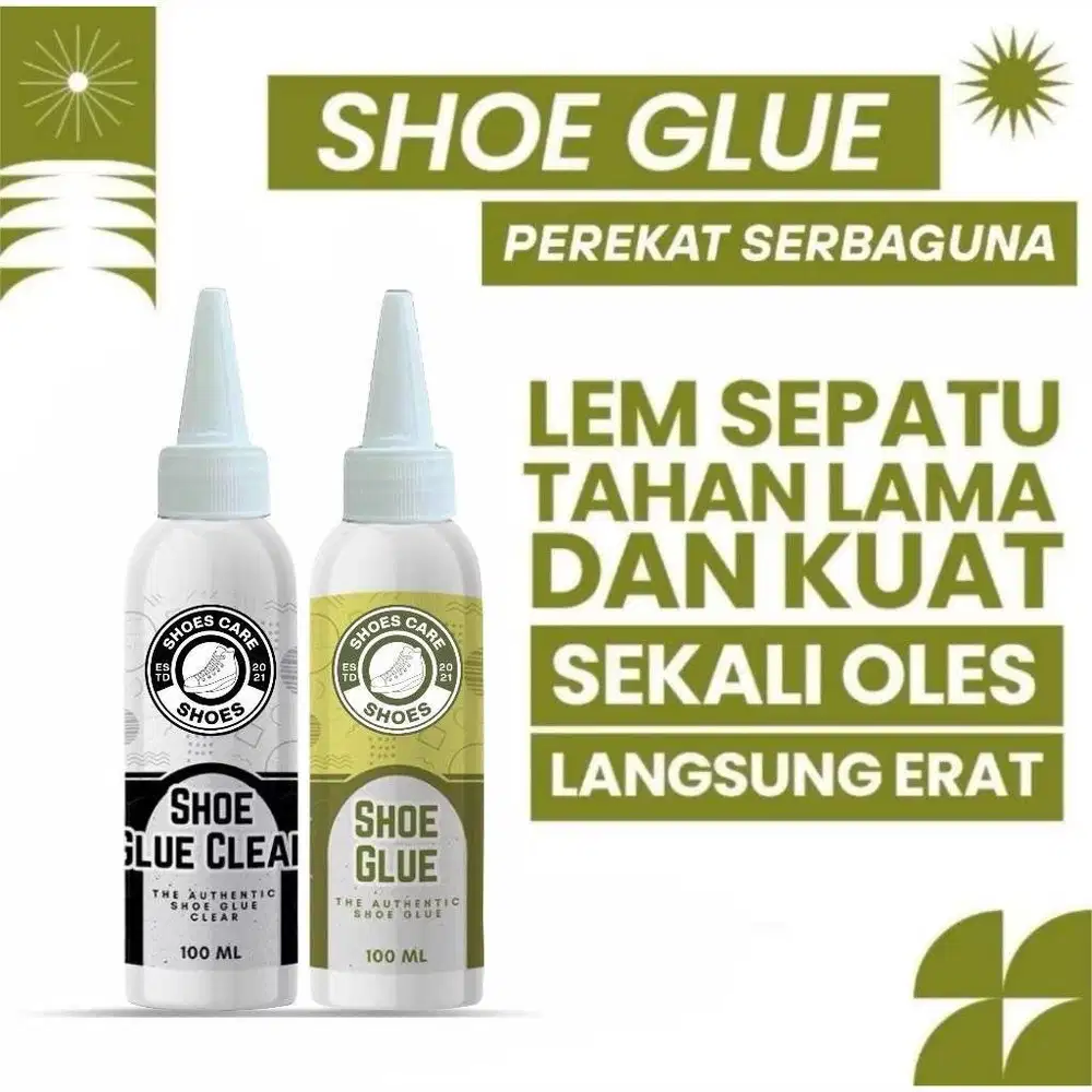 LEM perekat SEPATU Shoe Glue Lem Sepatu Serbaguna super kuat 100 ml
