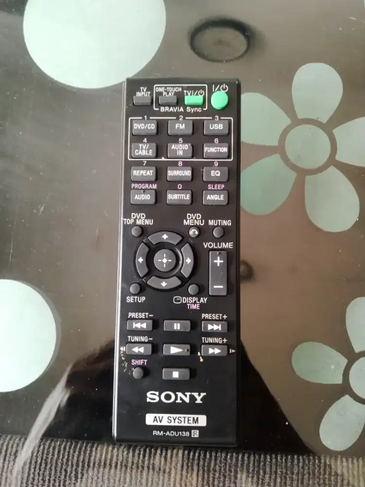 Remot hometheatre sony