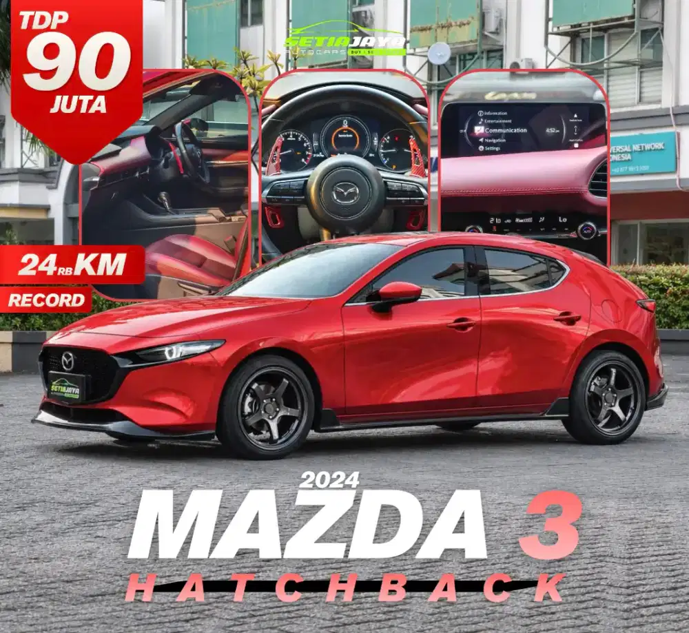 Mazda 3 Hatsback 2000cc matic 2024