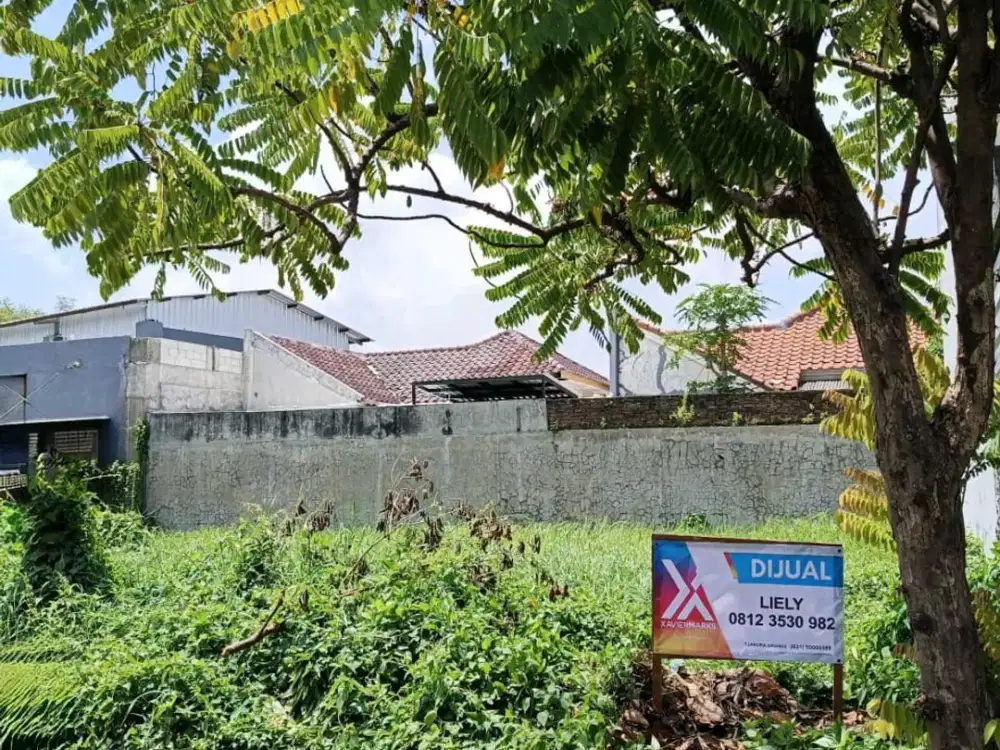 LIE.A145 JUAL TANAH MURAH AREA CITRA HARMONI AREA KOTA SIDOARJO HADAP UTARA TIMUR 3,6 JUTA PER METER