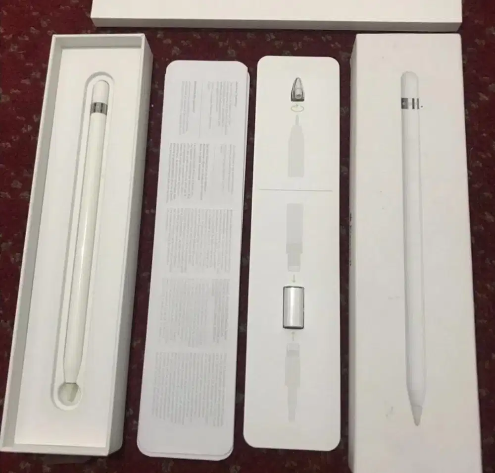Apple pencil gen 1 normal fullset ada box