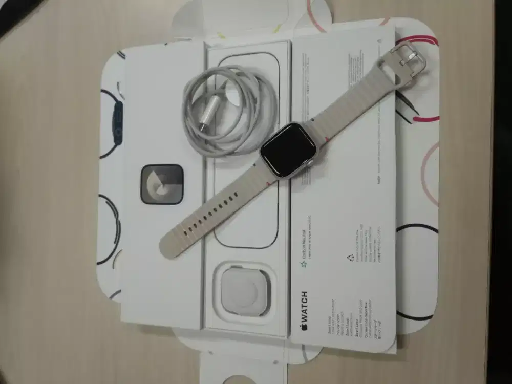 Apple Watch iWatch 9 41 MM Starlight Digimap Like New