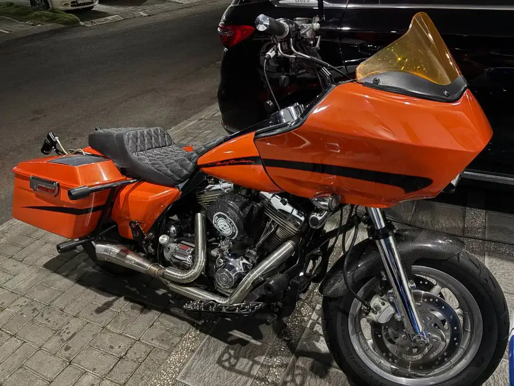 HARLEY DAVIDSON ROAD GLIDE 2005 VIBRANT ORANGE 260JT NEGO RARE ITEM