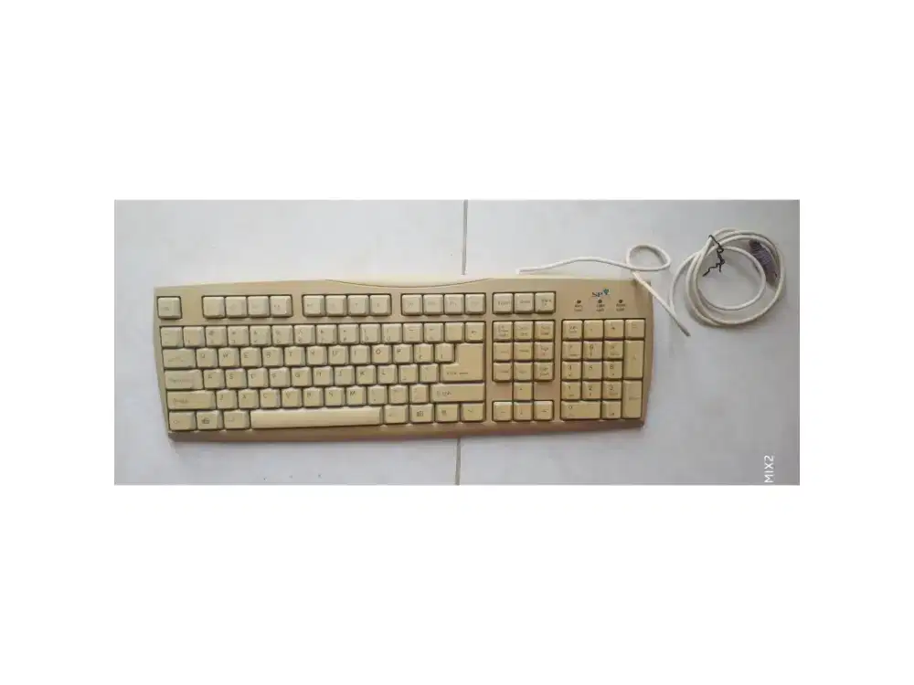 Keyboard Jadul / Vintage Port PS/2