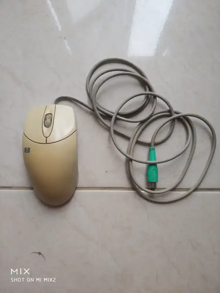 Mouse HP Vintage / Jadul PS/2