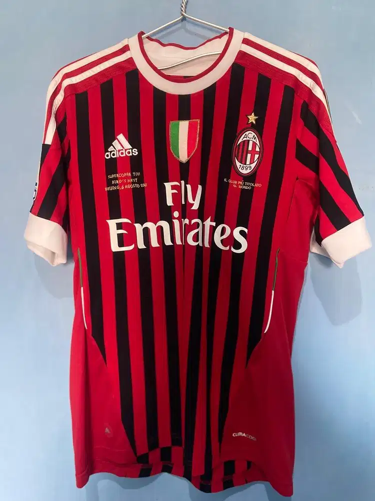 Jersey ac milan 2011/2012 original ukuran S ibrahimovic no 11