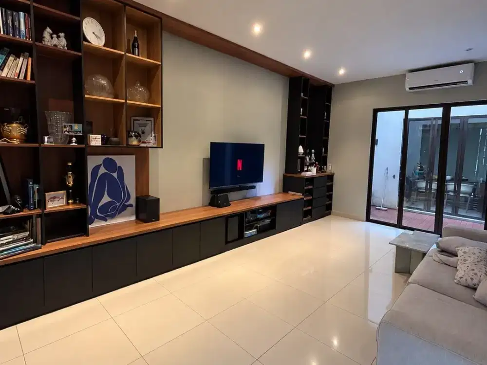 DIJUAL RUMAH FULL RENOV THE EMINENT SEMI FURNISHED - BSD CITY