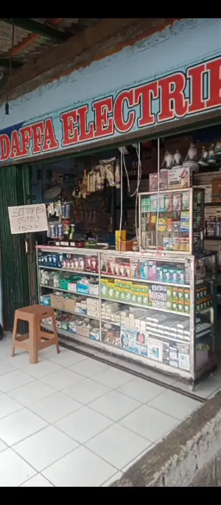Jual pelengkapan usaha alat alat listrik area Bugel Tangerang 40 juta