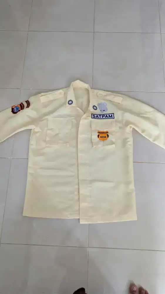Baju satpam PDL dan PDH