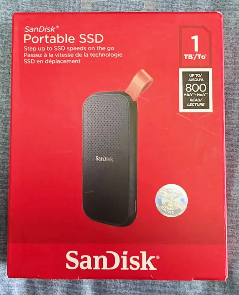 External Hardisk SANDISK Portable SSD 1TB