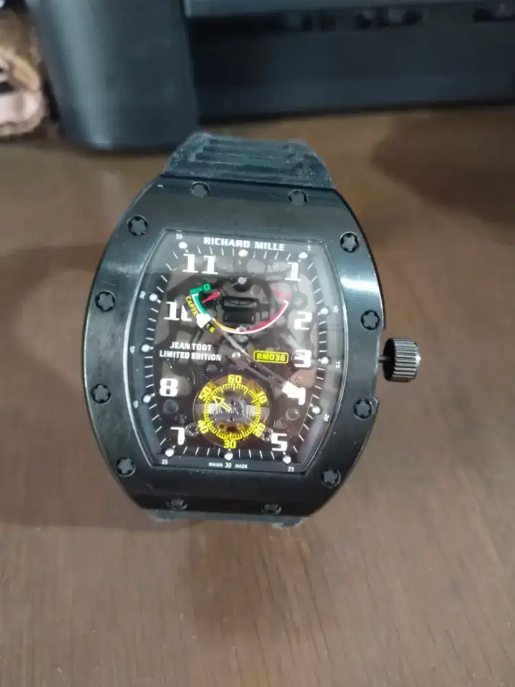 jam tangan richard mille jean todt limited edition