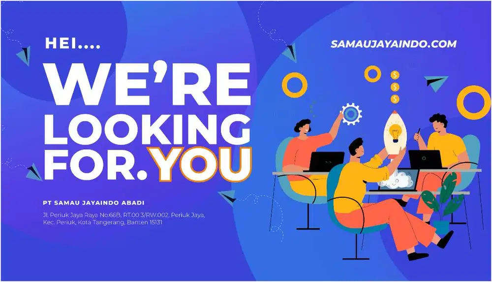 LOWONGAN KERJA - ADMIN PRESALES (PT SAMAU JAYAINDO ABADI)