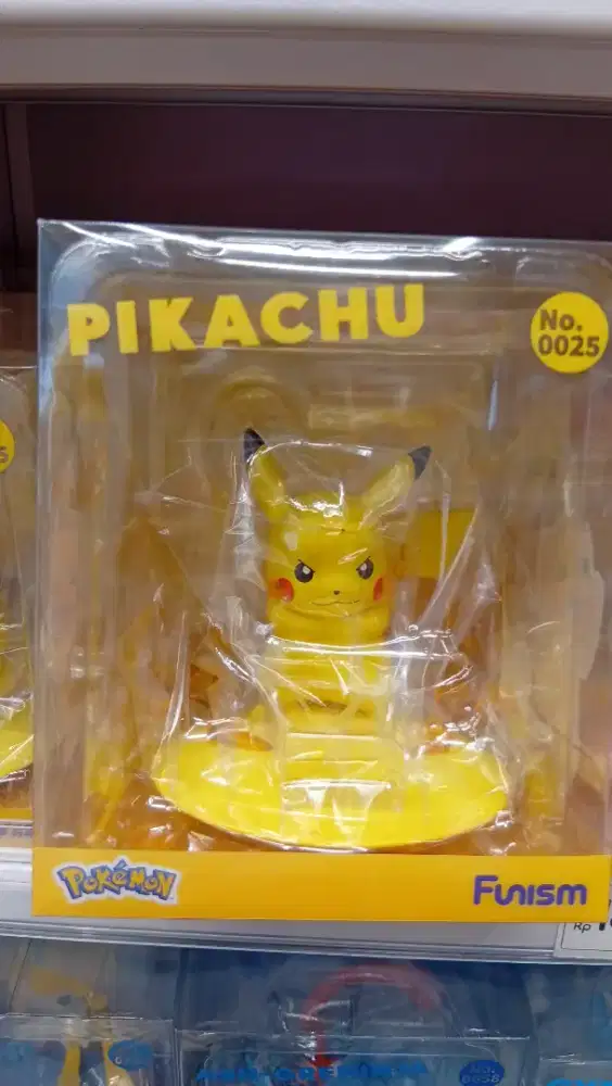 Figur Pikachu Funism — Produk Berlisensi Resmi Pokemon No. 0025