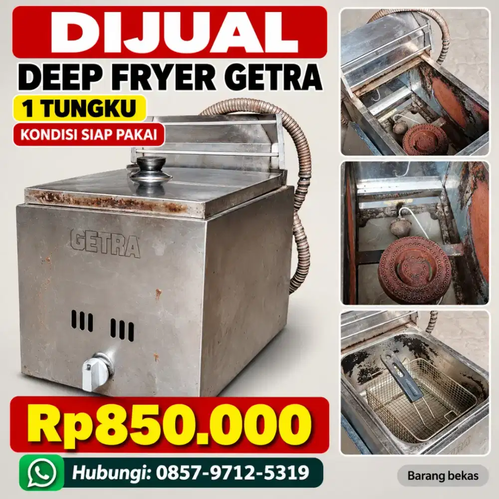 Deep Fryer Getra 1 tungku