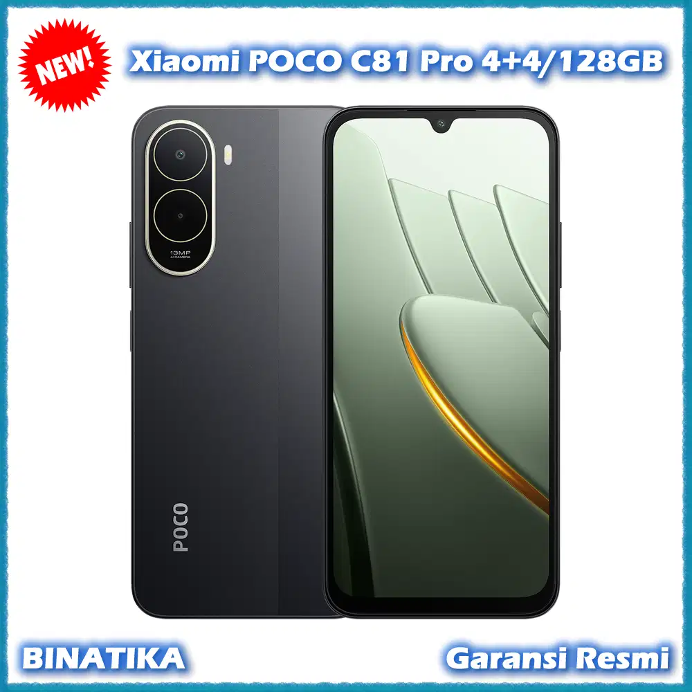 Baru - Xiaomi POCO C81 Pro 4+4/128GB Garansi Resmi