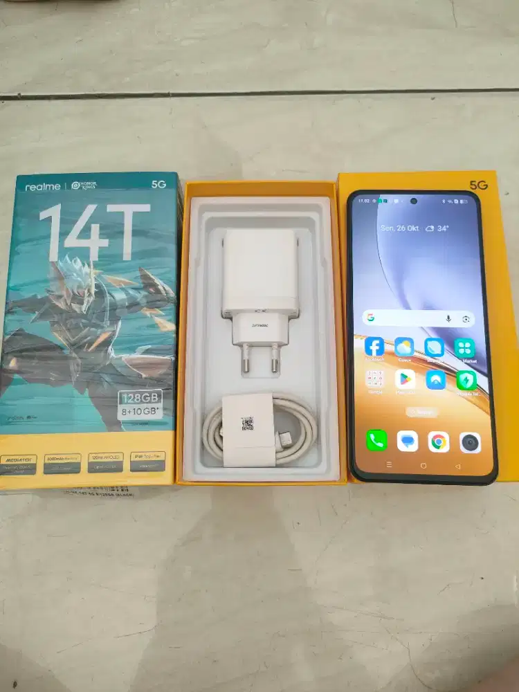 Realme 14T 5G RAM 8/128GB SECOND FULLSET