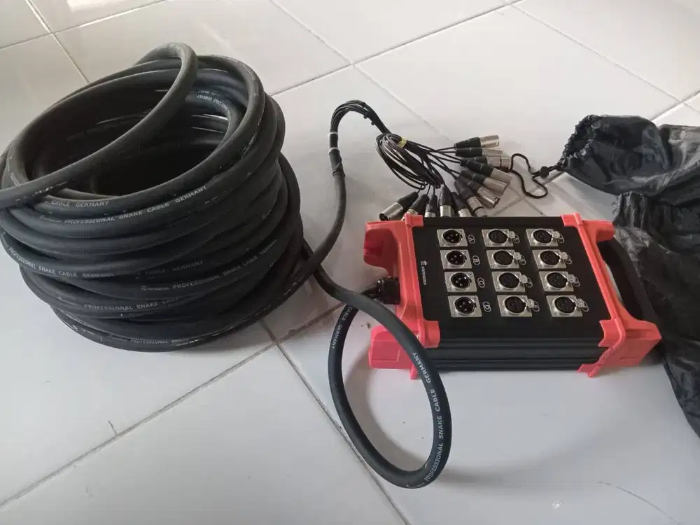 Kabel Snake Soundqueen KSB-843 12 Channel 30M - Bekas Like New Normal