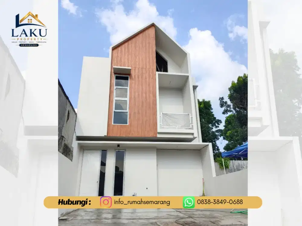 LAST UNIT! Rumah Modern Desain Custom di Pudak Payung Townhouse