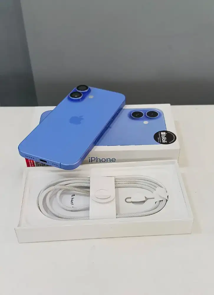 iphone 16 128 gb/SAA,BH 96%.no minus,fulset,belum pernah bongkar,
