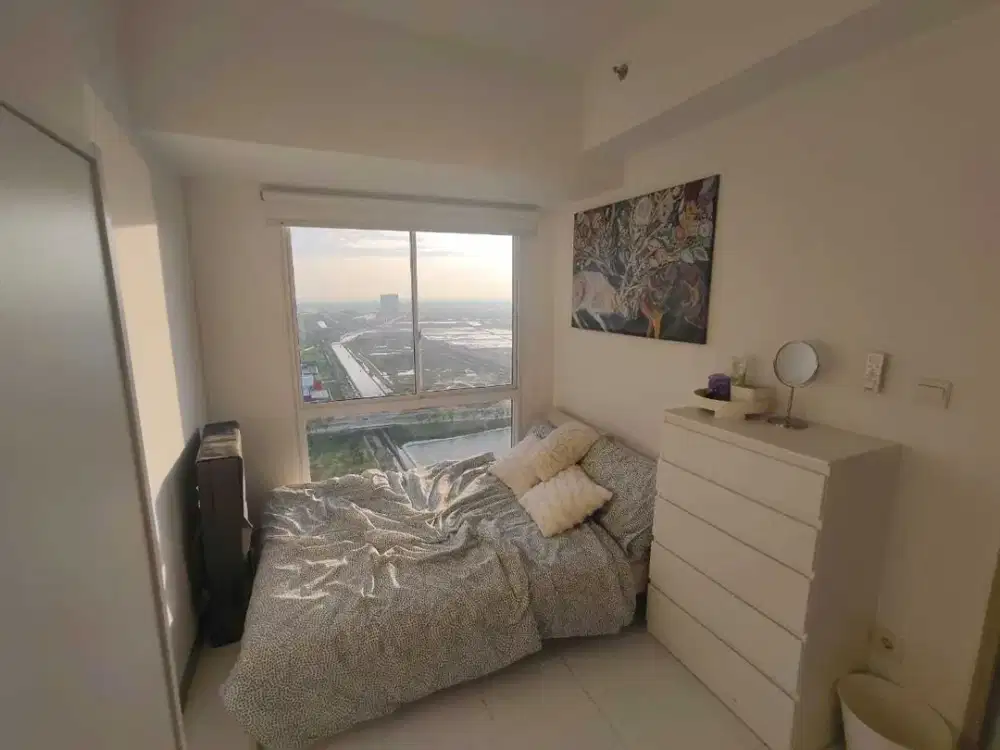 Dijual Apartemen Tokyo Riverside Pik2 2Br Uk 36m2 Furnished View Bagus