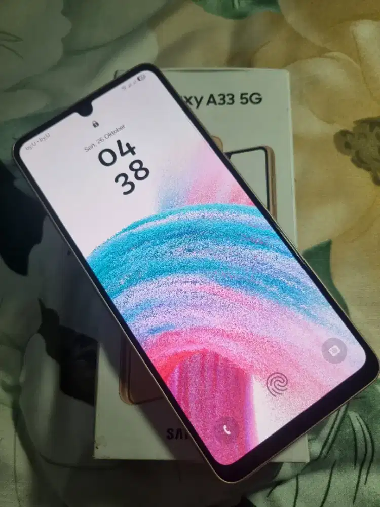 Samsung A33 5g Oren 8/128gb Fullset