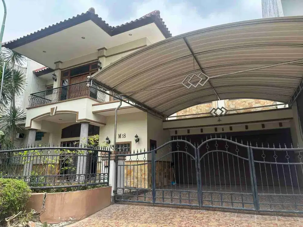 disewakan rumah siap huni dekat Ciputra World Mayjen Villa Bukit Mas Surabaya Barat