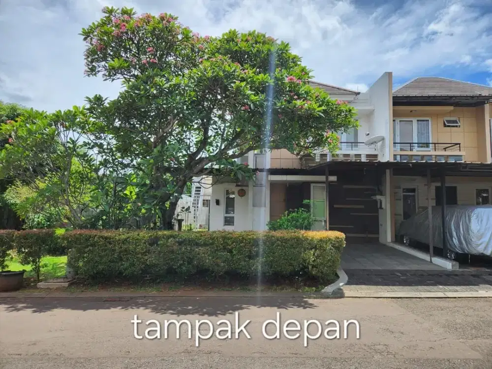 Rumah Semi Furnished Siap Huni di Cluster Belvue Cibubur Bogor