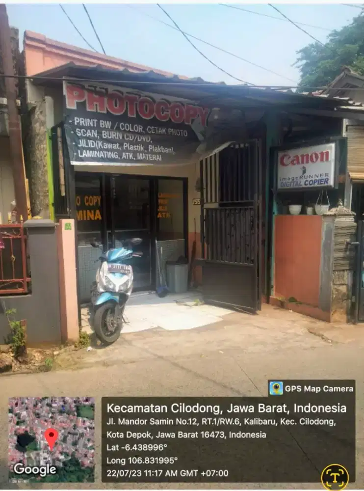 Jual rumah/kios